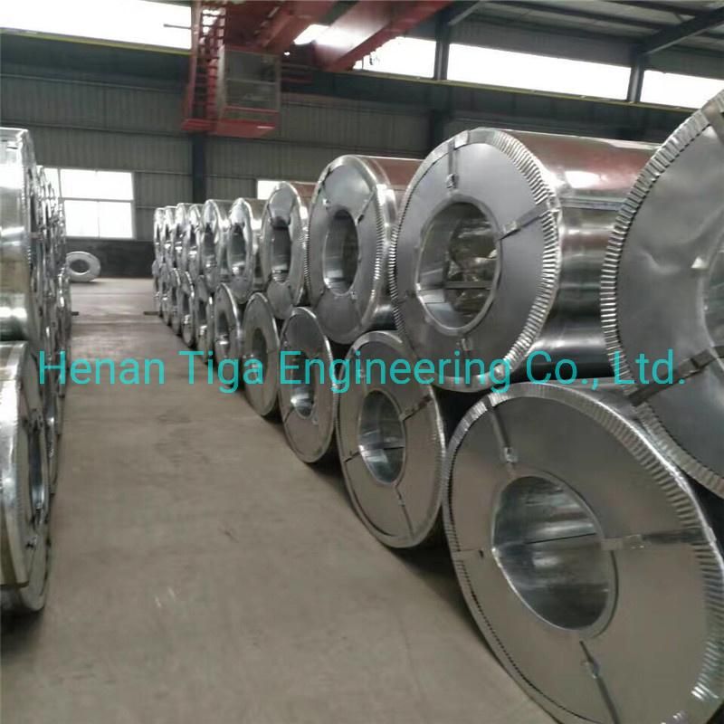 Dx51d China Factory Prime Quality Zinc275g Regular Spangle Hot Dipped Galvanised Steel Coil