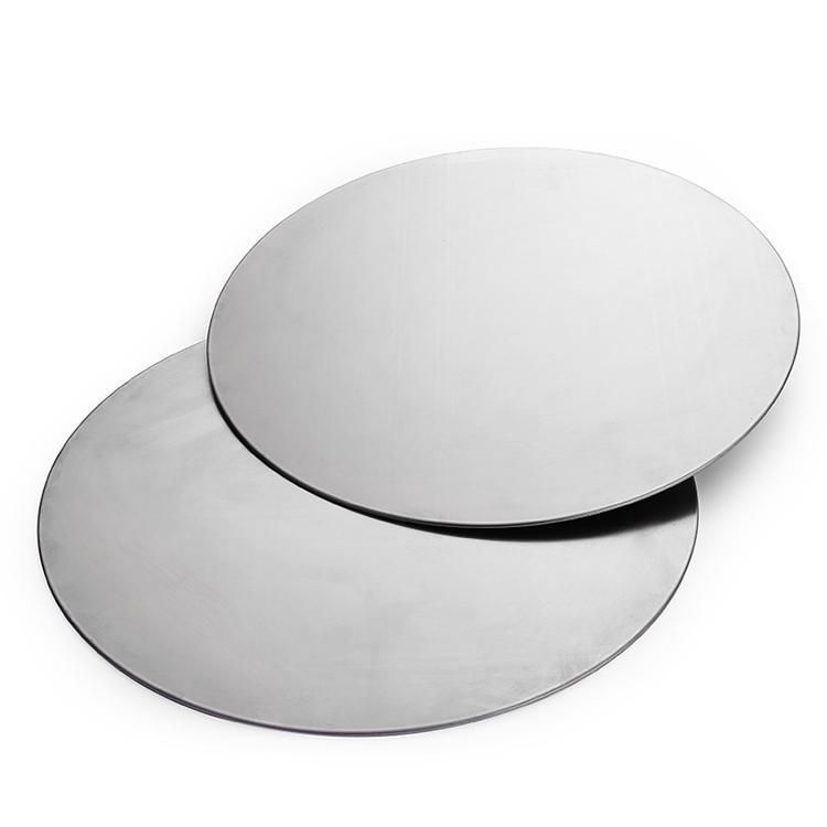 Ba Surface Stainless Round Metal Circles, Steel Circle Sheet Metal 201 J1 J2 J3 J4 Grade