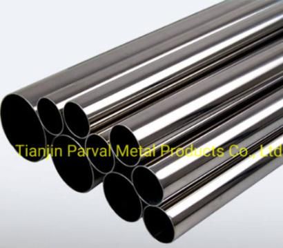 Best Selling 201 202 304 SUS304 304L 316L Stainless Welded Steel Pipes/Seamless Tubes Brush Polish Finish 2b Ba 6K 8K Surface Round Tube 316ln 316n