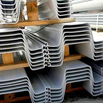 Hot Rolled Steel Sheet Pile Steel U-Shape Sheet Piles