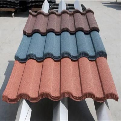 Best-Selling Long Lifetime House Building Materials Roof Panel Sheet Metal Stone Coated Roofing Tile