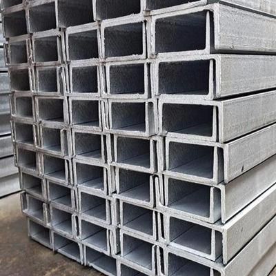 Galvanized Channel Steel Q235B Q345b C Purlin Steel U C Shape Channel Steel Carbon Profile Steel for Construction