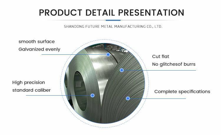 Dx51d Z100 Galvanized Steel Coil ASTM A653 G60 G90 Gi Steel Sheet Coils