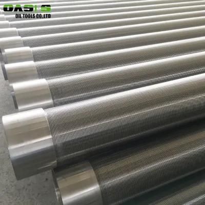 Stainless Steel 316L Seamless Pipe/Tube with Male-Female Thread for Deep Well Drilling