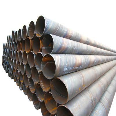 ASTM A252 Grade 2 Structure Carbon Steel Pipe SSAW Steel Pipeline Spiral Welded Steel Pipe