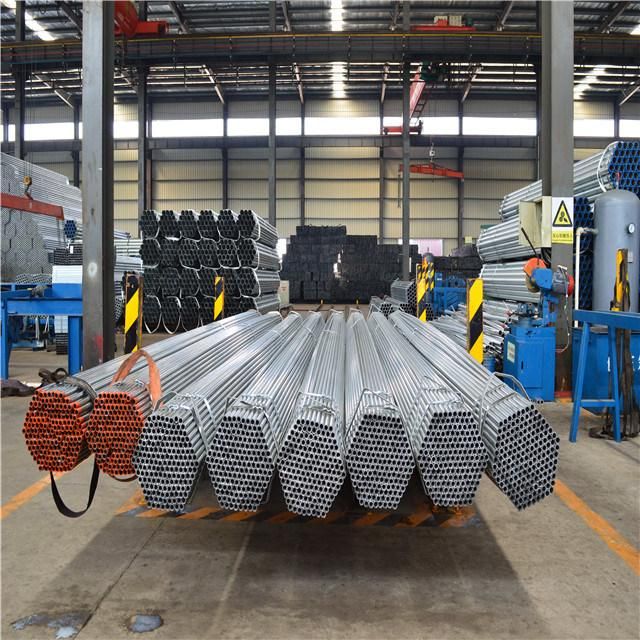 Pre-Galvanized Steel Pipe Cr Tube Q235 Q345 Gi Pipe