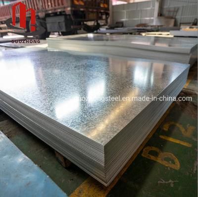 1mm Thick High Quality Galvanized Steel Sheet Iron Thin Sheet for Roofing