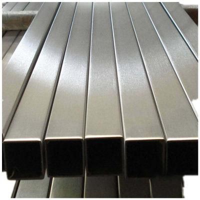 Brushed Finish 304 304L 316 316L Stainless Steel Square Pipe for Railing