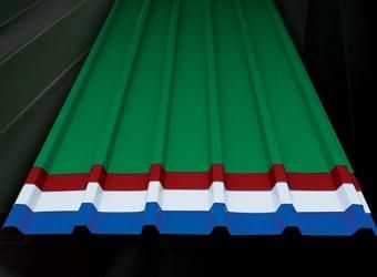 Perforated ASTM Pre-Painted Corrugated Color Metal Roofing