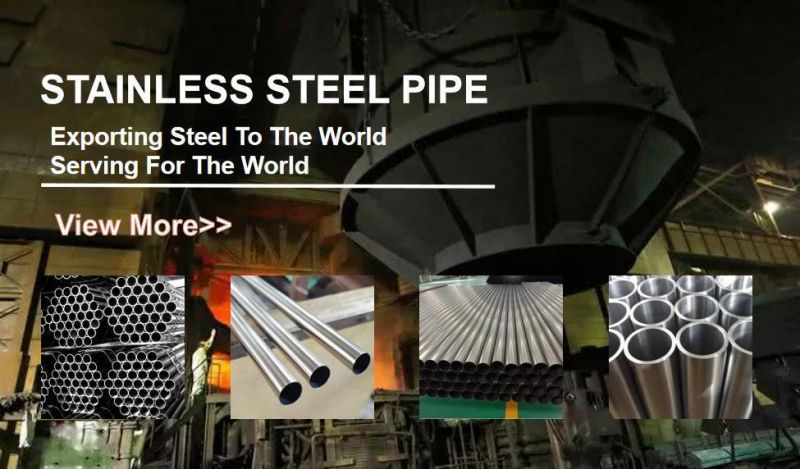 Good Quality Factory Directly Products Stainless Steel Pipe Manufacture Suitable