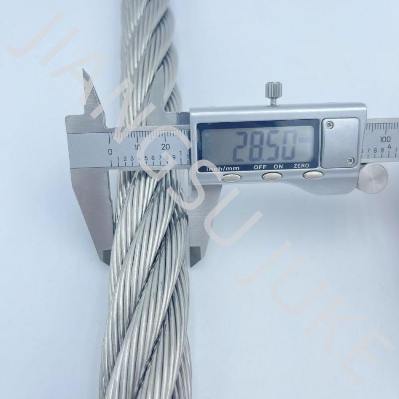 Pressed Stainless Steel Wire Rope with Rigging