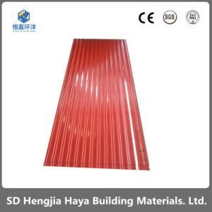 Little Waves Color Coated Corrugated Metal Red Roofing Sheet for African Market
