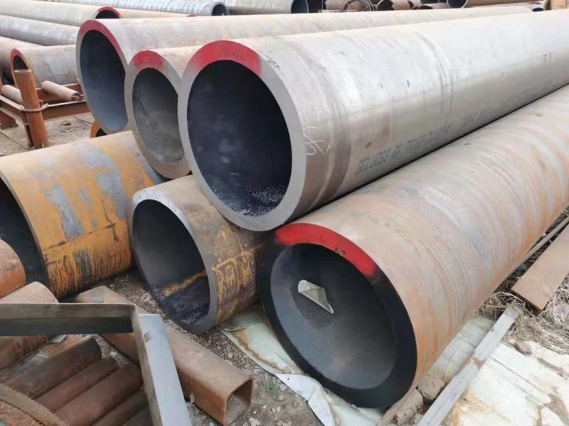 Round Carbon Seamless Steel Pipe for Oil and Gas
