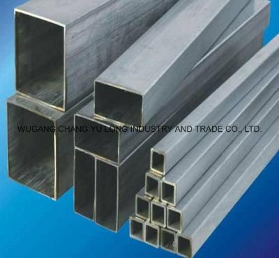Hot Dipped Square Galvanized Welded Steel Pipes