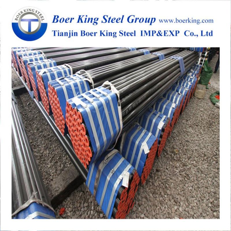 Hot Rolled Cold Drawn Tube API 5L ASTM A106 A53 SA106 Gr. B St45.8 St52 Carbon Seamless Steel Pipe