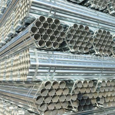 Hot DIP Gi Pipe Tube 6m Length Welded ERW 1.5 Inch Galvanized Steel Pipe for Greenhouse