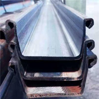 Supply Z Type U-Shaped Steel Sheet Pile Steel Pipe Pile