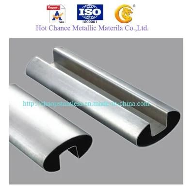 SUS 304 316 Stainless Steel Rectangular Slot Pipe