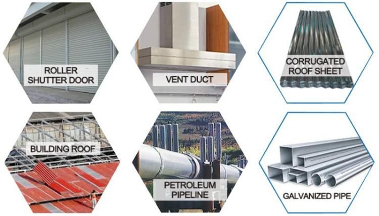 Zinc Coated Hot Dipped Galvanized Steel Coil / Gi Coil