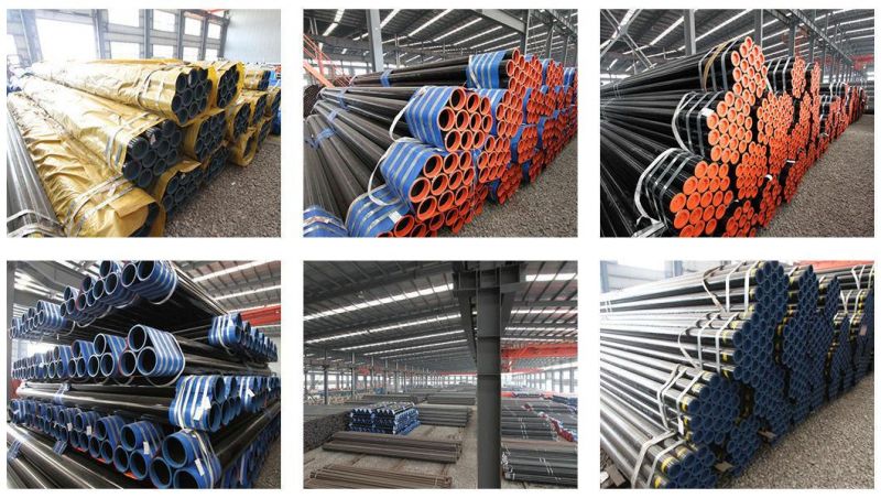 ASTM A106 API 5L Sch40 Sch80 Hot Rolled Ms Carbon Steel Cold Drawn Smls Seamless Steel Pipe for Structure/Oil and Gas