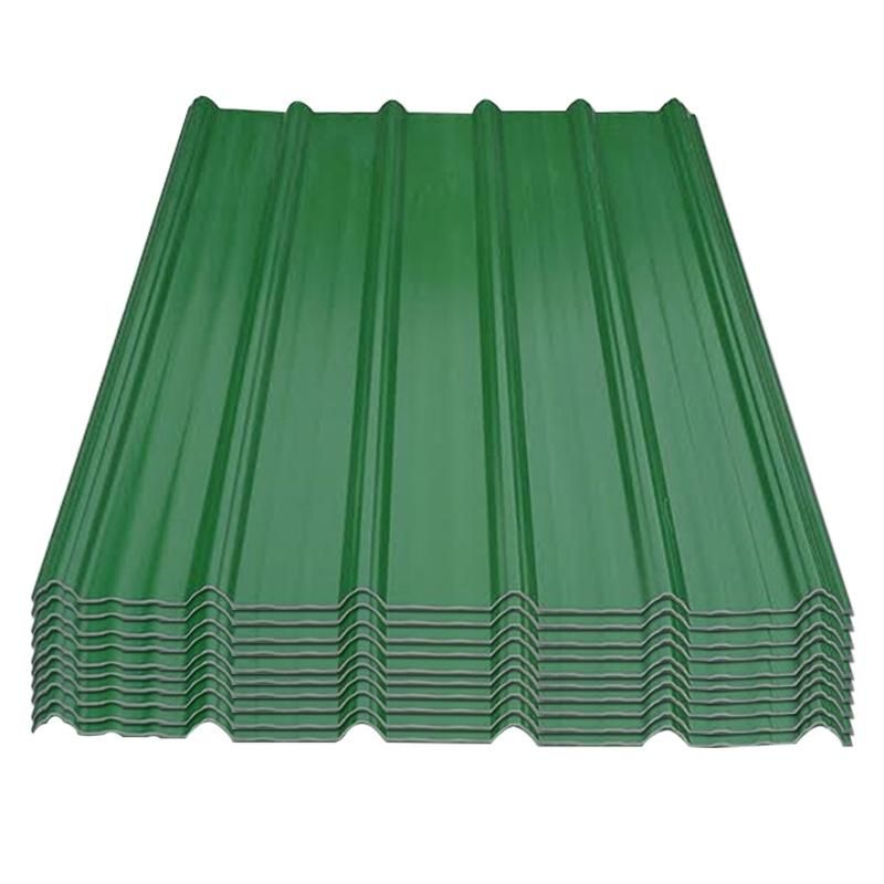 High Quality of Color Galvanized Corrugated Roof Sheet Thickness 0.55 mm X 1220 mm X 2440 mm DC52D Corrugated Roof Sheet