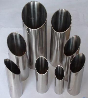 Decorative Mirror Satin Hairline Finish Stainless Steel Pipe 201 304 316 430 403