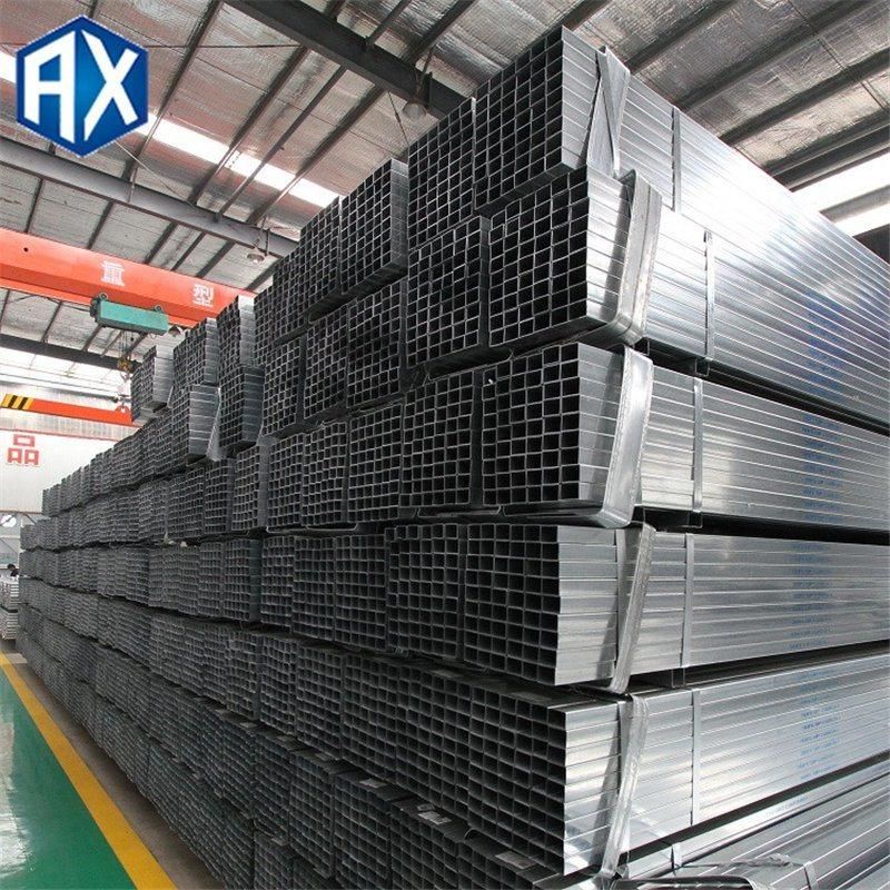 High Quality Black Square and Rectangular Steel Pipes and Tubes