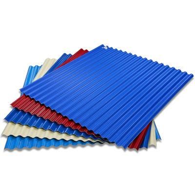 Gi Aluzinc Corrugated Galvanized Steel Sheets Color Painted Roof Panel Steel Roofing Sheet