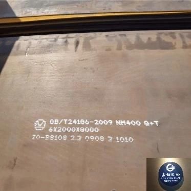 Hardox 400, Hardox 450, Hardox 500 Q&T Wear Resistant Steel Plate