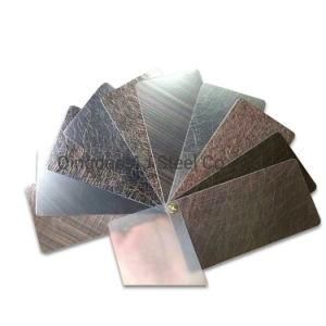 201 202 Embossing Linen/Leather Surface Stainless Steel Sheets