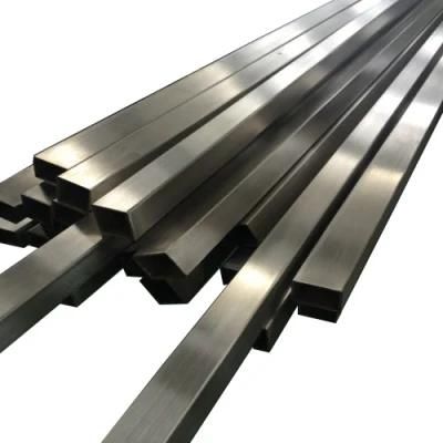 50X50 Satin Steel Square Tube 201 for Decoration