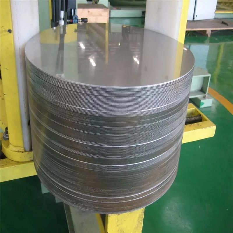 Hot Rolled Cold Rolled 201 304 316 316L 410 430 2205 Mirror Polished 2b Ba Hl No.1 No.2 No.3 No.4 Surface Inox Disc Ss Round Plate Sheet Stainless Steel Circle