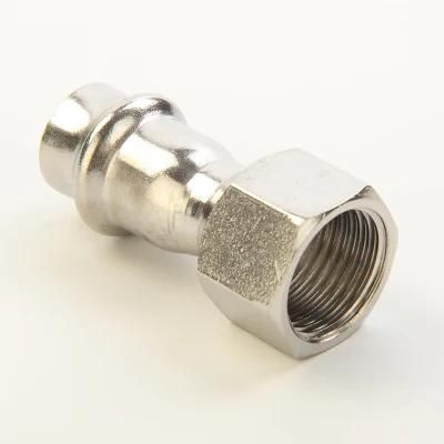 Stainless Steel Adapter with Female Thread End