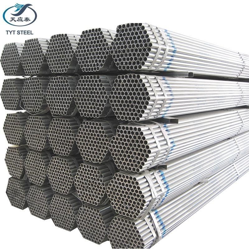 48.3mm Hot Dipped Galvanized Steel Pipe HDG Scaffolding Pipe