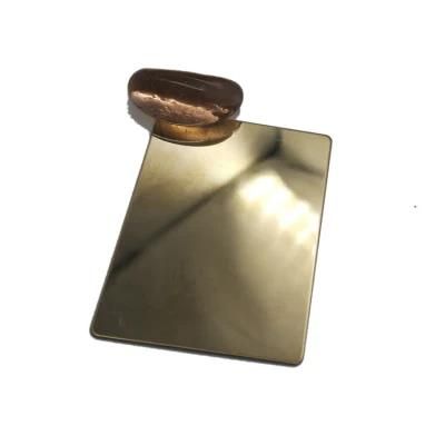 New Design Ti-Gold PVD Coating Ba 2b Hl No. 4 Satin 8K Finished 1219X3048mm Austenitic Stainless Steel Sheet