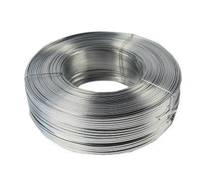 High Zinc Coating and High Tensile Strength Galvanized Smooth Steel Wire/Flat Wire