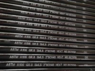 ASTM A106/A53 API 5L Gr. B Cold Rolling/Hot Rolling Seamless Steel Pipe From 21mm to 609.6mm