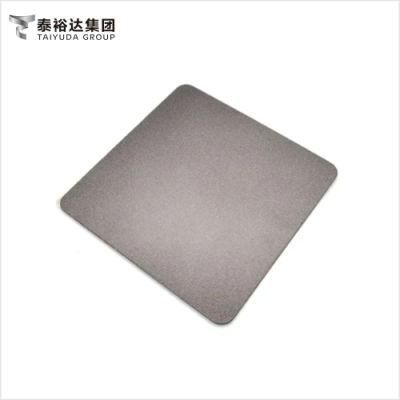 Hot Selling Golden PVD Color Coated Satin Finished 1219X3048mm Austenitic Stainless Steel Plate