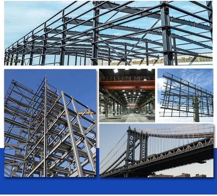 H Beam / Hot Rolled DIN S355j2 H-Beam Steel Structure Rolling H Shaped Steel Beam