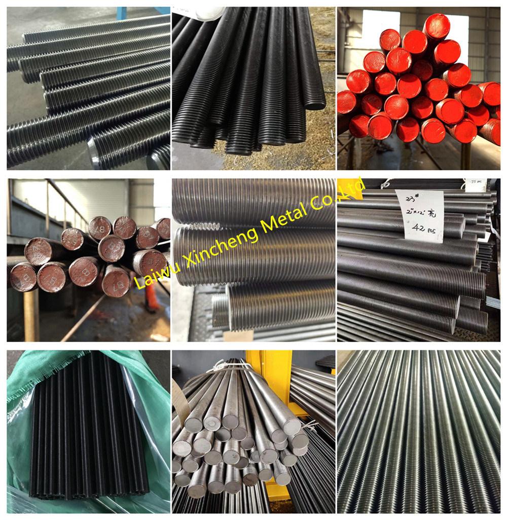 ASTM A193 B7 & B7m Fully Threaded Metal Rods for Fasteners