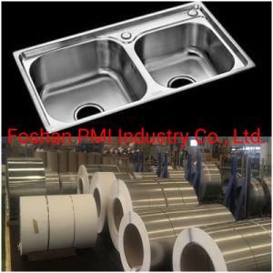 High Elongation/Performance Ss409 (NO. 1/2B/BA) Stainless Steel Coil/Plate/ Sheet for Kitchen Sink/Beverage Containers/Tank Industry