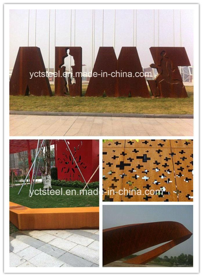 Weather Resistant Steel Plate Rusty Steel Plate Corten a / B Plate Steel