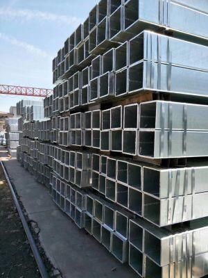 Q195 Q235 Galvanized Square Rectangular Steel Tube Steel Pipe