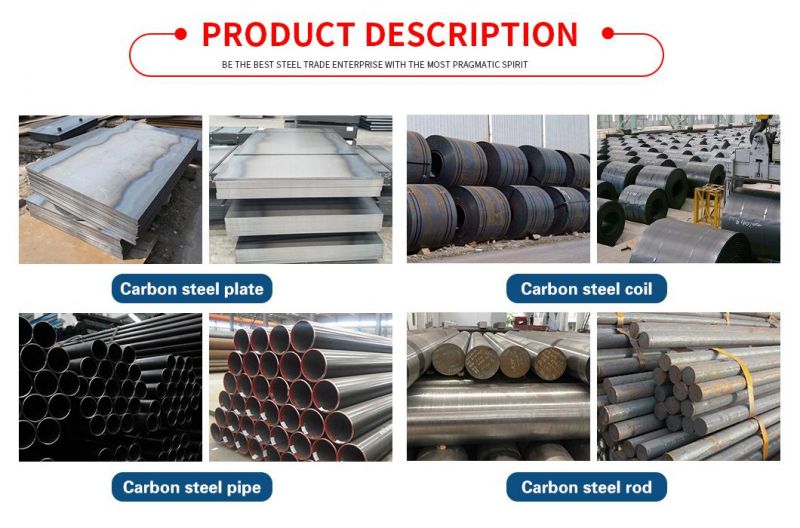 Q235 Q195 High Quality Carbon Structure Ms Low Carbon Steel Plate