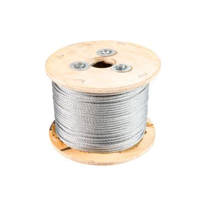 Hot DIP Galvanized 1*37 Steel Wire Rope Fou Lifting