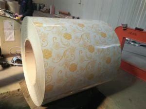 Flower Design Pattern Steel Coils / Flower Pattern Print PPGI From China