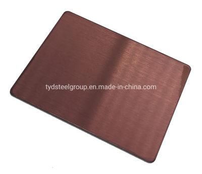DIN TUV BV Ti-Brown Titanium Slit Edged Bead Blast Sand Blasted Anti Corrosion Inox Stainless Steel Sheet