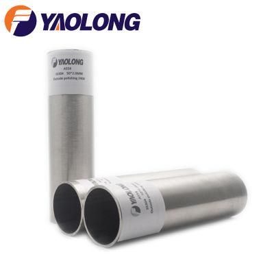 A554 Hairline Polished Surface 304 Stainless Steel Tube for Balustrade