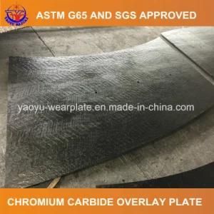 Chromium Carbide Hardfacing Wear Plate for Mining Bucket