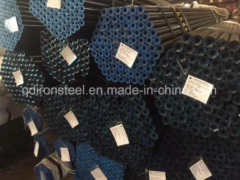 Q235B S235 ERW Welded Steel Pipe by API ASTM DIN Standard